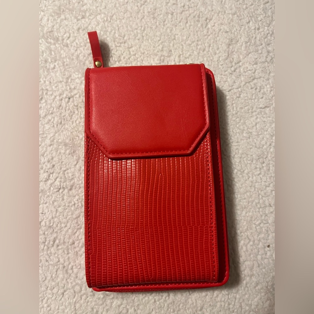 red wallet